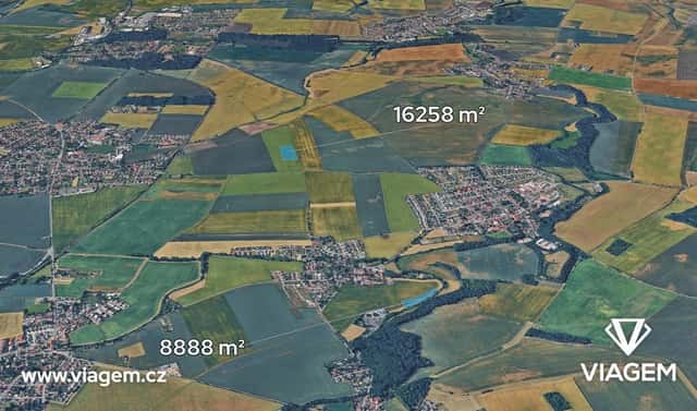 Prodej pole 4 191 m², Veleň, okres Praha-východ