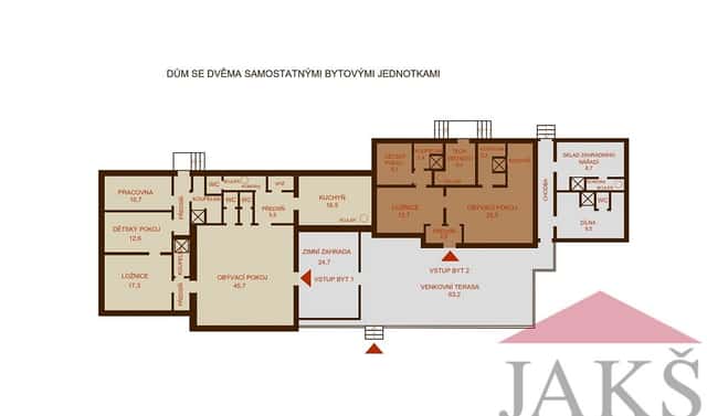 Prodej domu 234 m² s pozemkem 3 848 m², Kašperské Hory – Opolenec, okres Klatovy