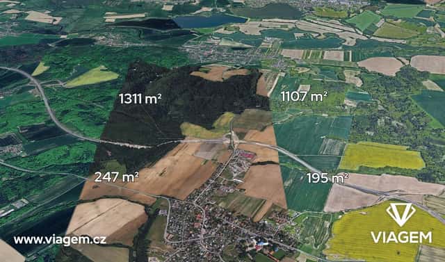 Prodej lesa 2 323 m², Velká Polom, okres Ostrava-město