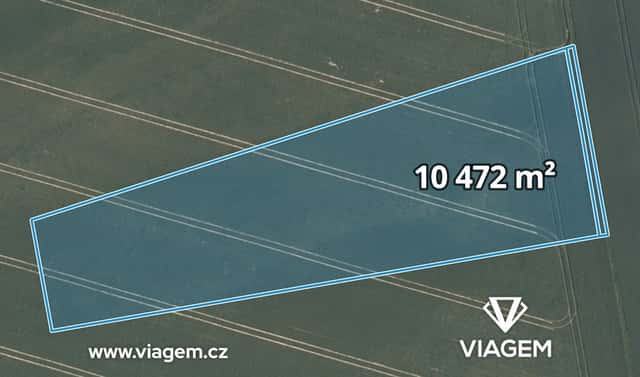 Prodej pole 1 309 m², Čilec, okres Nymburk