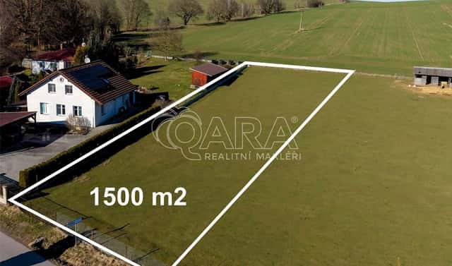 Prodej stavebního pozemku 1 500 m², Divišov – Radonice, okres Benešov