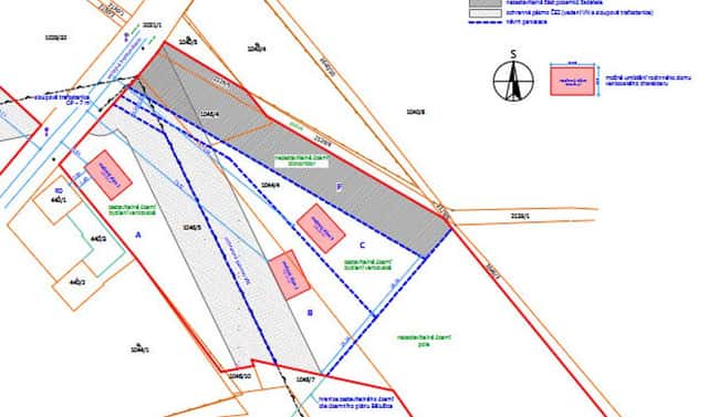 Prodej stavebního pozemku 2 670 m², Bělušice, okres Kolín