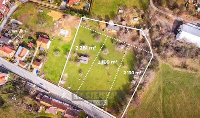 Prodej stavebního pozemku 2 109 m², Prachatice – Staré Prachatice