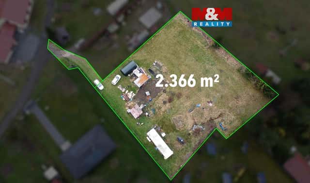 Prodej stavebního pozemku 2 366 m², Na nivách, Příbor, okres Nový Jičín