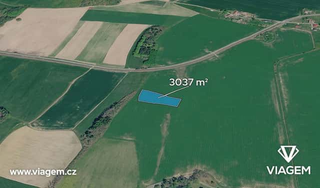 Prodej pole 3 037 m², Příkosice, okres Rokycany