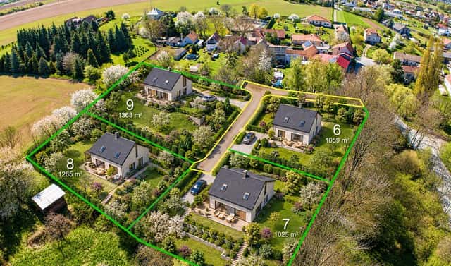 Prodej stavebního pozemku 1 368 m², Tuklaty, okres Kolín