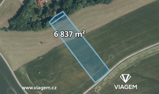 Prodej pole 1 709 m², Zvěstov, okres Benešov