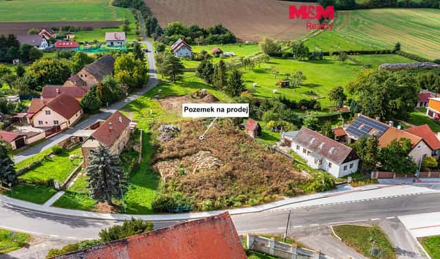 Prodej stavebního pozemku 607 m², Velemín – Březno, okres Litoměřice