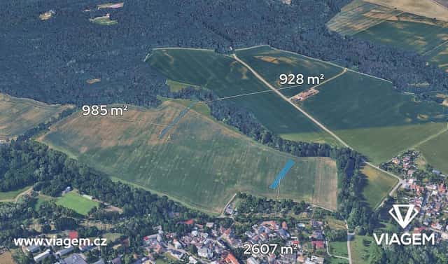 Prodej pole 452 m², Horka nad Moravou, okres Olomouc