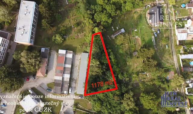 Prodej pozemku 1 178 m², V Sídlišti, Rousínov, okres Vyškov