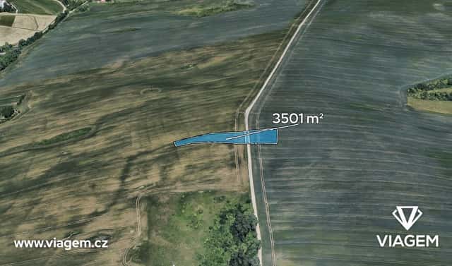Prodej pole 583 m², Spytihněv, okres Zlín