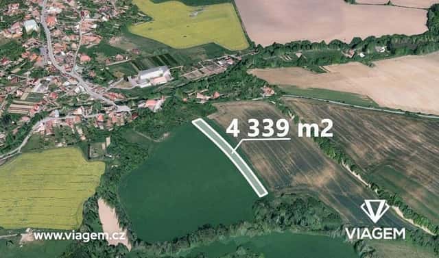 Prodej pole 4 339 m², Kelč, okres Vsetín