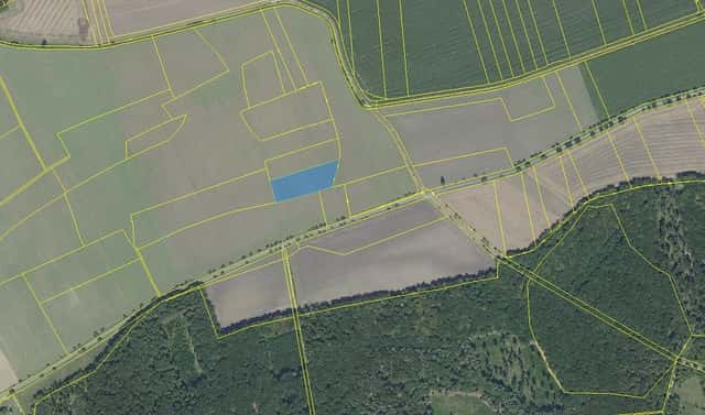 Prodej pole 5 858 m², Dománovice, okres Kolín