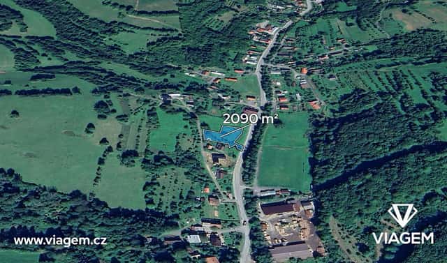 Prodej zahrady 522 m², Valašská Senice, okres Vsetín
