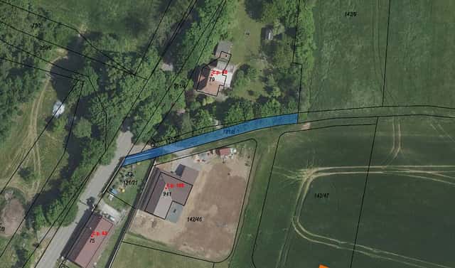 Prodej pozemku 2 m², Stříbrná Skalice, okres Praha-východ