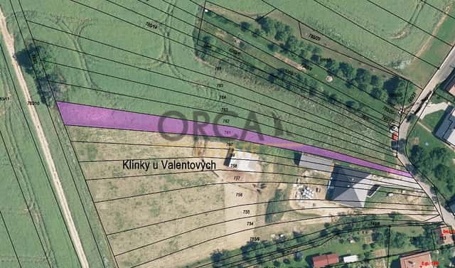 Prodej stavebního pozemku 1 057 m², Čeložnice, okres Hodonín