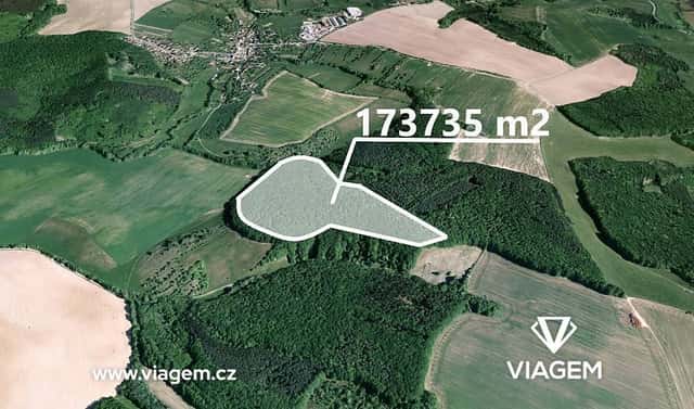 Prodej lesa 31 024 m², Pašovice, okres Uherské Hradiště