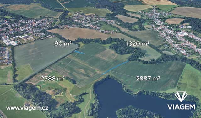 Prodej pole 708 m², Horka nad Moravou, okres Olomouc