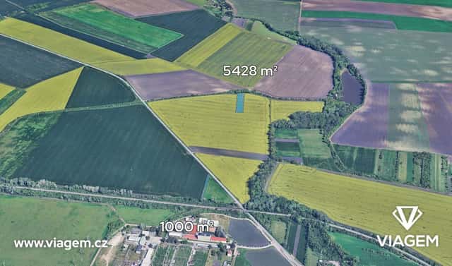 Prodej pole 1 127 m², Sokolnice, okres Brno-venkov