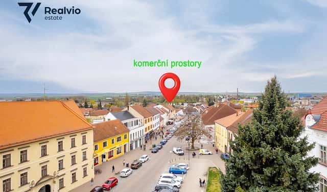 Pronájem obchodních prostor 70 m², Palackého náměstí, Slavkov u Brna, okres Vyškov
