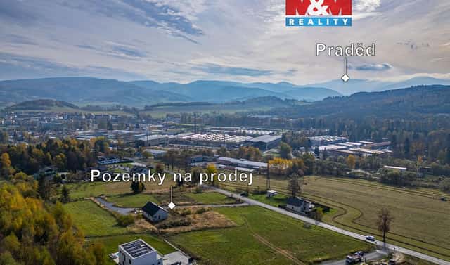 Prodej stavebního pozemku 1 267 m², Jeseník