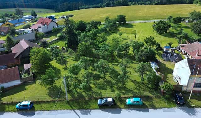 Prodej stavebního pozemku 962 m², Zelená Hora, okres Vyškov