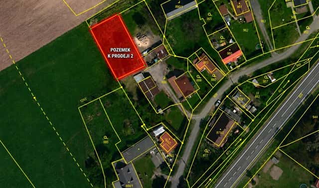 Prodej stavebního pozemku 1 479 m², Zátor – Loučky, okres Bruntál