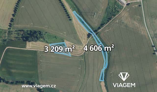 Prodej pole 558 m², Svatojanský Újezd, okres Jičín