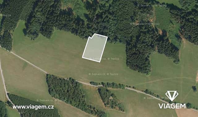 Prodej pole 1 122 m², Háje nad Jizerou, okres Semily