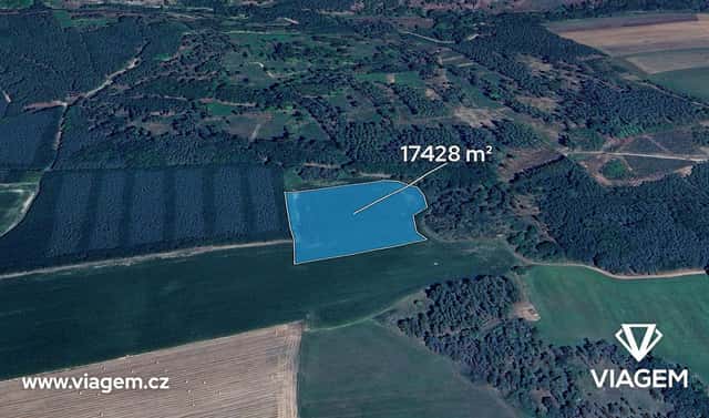 Prodej pole 17 428 m², Újezd u Svatého Kříže, okres Rokycany