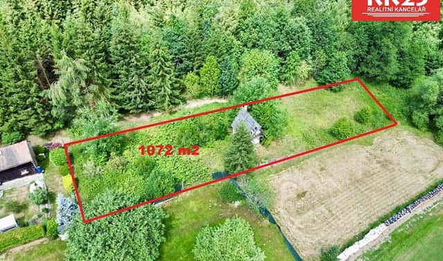 Prodej zahrady 1 072 m², Valy, okres Cheb
