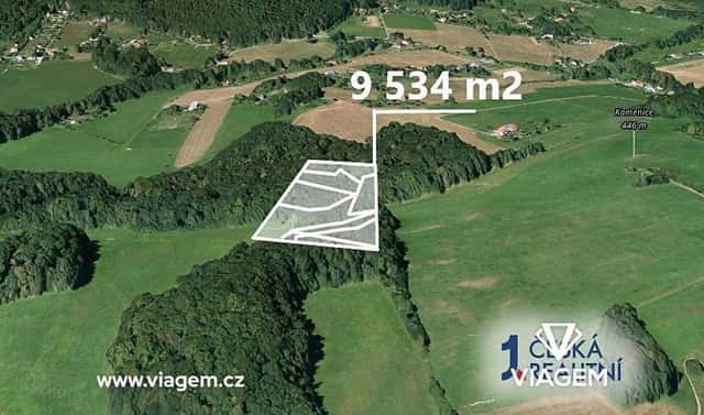 Prodej lesa 6 435 m², Tichá, okres Nový Jičín