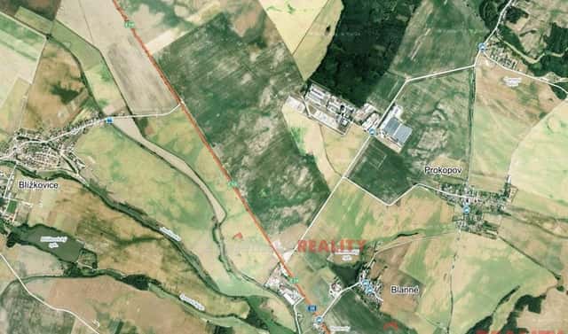 Prodej pole 24 000 m², Blanné, okres Znojmo