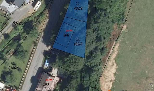Prodej pozemku 313 m², Krouna, okres Chrudim