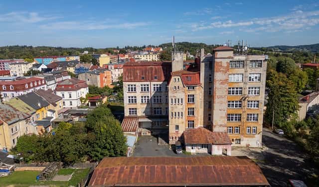 Prodej výrobních prostor 4 434 m², Tyršova, Aš, okres Cheb