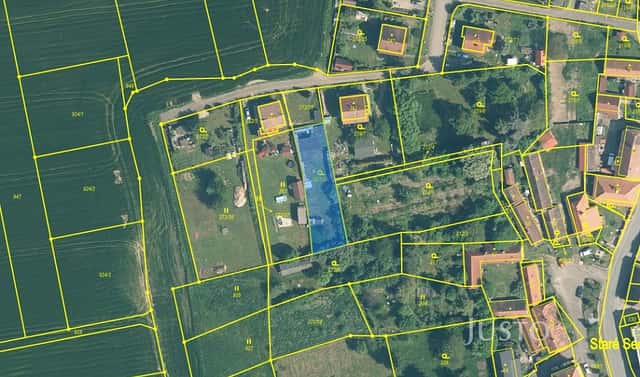Prodej stavebního pozemku 659 m², Orlík nad Vltavou – Staré Sedlo, okres Písek