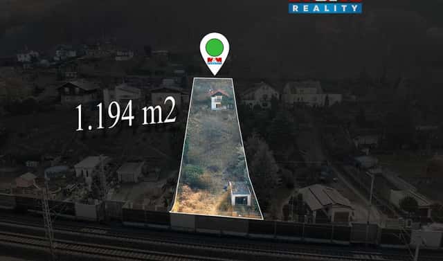 Prodej stavebního pozemku 1 194 m², Ústí nad Labem – Vaňov