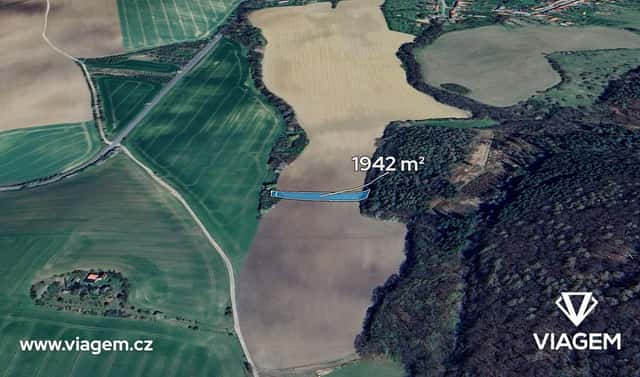 Prodej pole 971 m², Cetechovice, okres Kroměříž