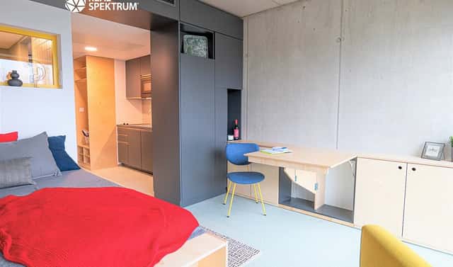 Pronájem bytu 1+kk 24 m², Dornych, Brno – Trnitá, okres Brno-město