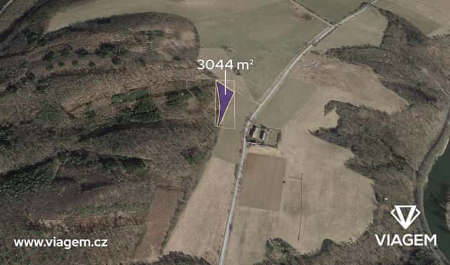 Prodej pole 380 m², Zbečno, okres Rakovník