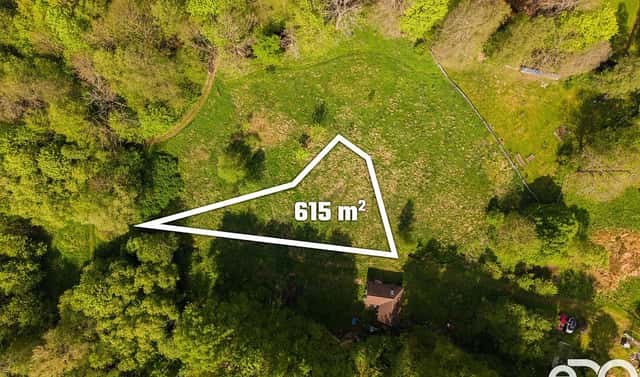 Prodej stavebního pozemku 615 m², Kunratice u Cvikova, okres Česká Lípa