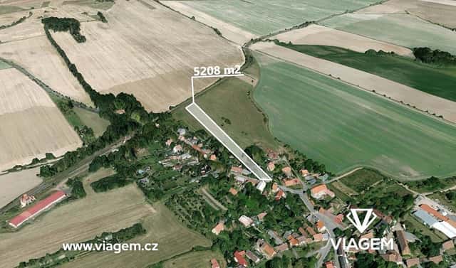 Prodej stavebního pozemku 5 208 m², Čistá, okres Rakovník