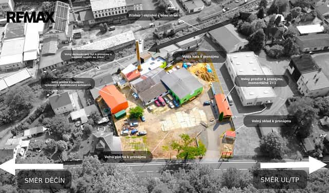Prodej obchodních prostor 4 517 m², Teplická, Děčín – Děčín VIII-Dolní Oldřichov