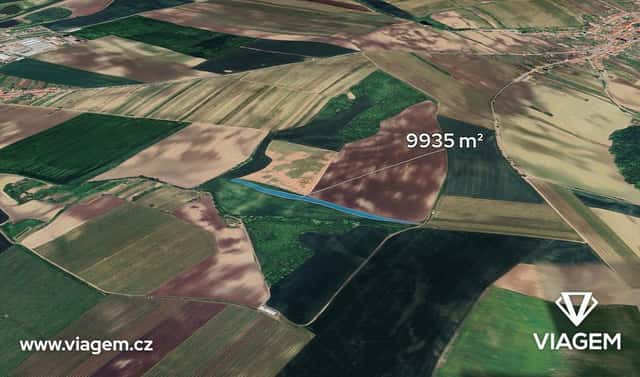 Prodej pole 4 967 m², Bořetice, okres Břeclav
