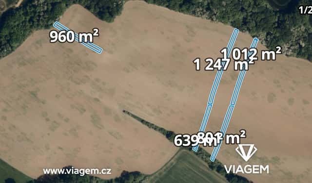 Prodej pole 3 865 m², Mistřice, okres Uherské Hradiště