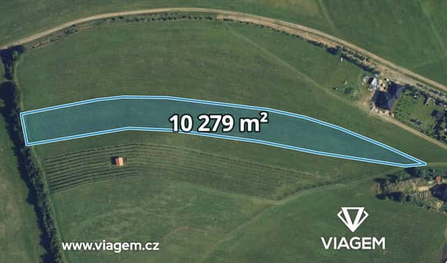 Prodej stavebního pozemku 3 426 m², Velenov, okres Blansko