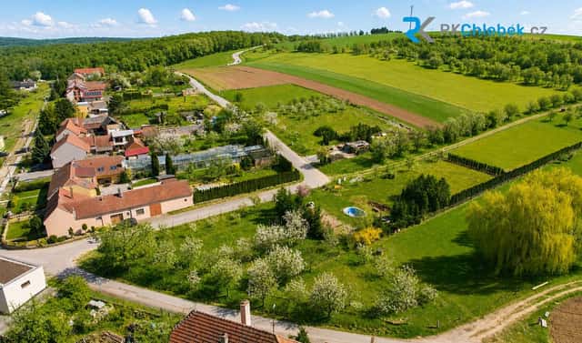 Prodej stavebního pozemku 1 070 m², Bohdalice-Pavlovice, okres Vyškov