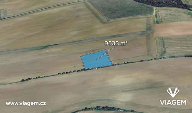 Prodej pole 1 191 m², Zborovice, okres Kroměříž