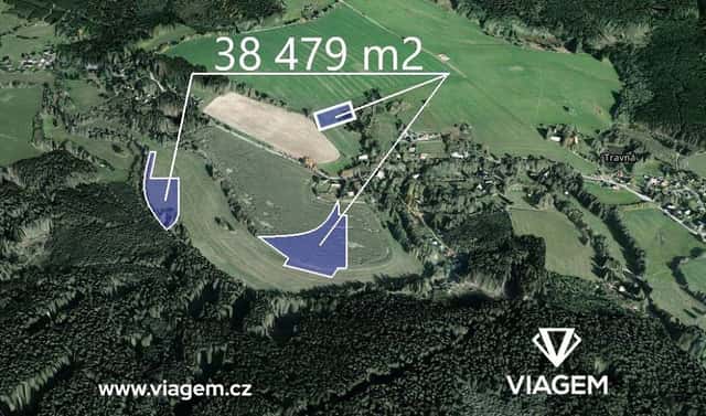 Prodej pole 801 m², Horní Bradlo, okres Chrudim