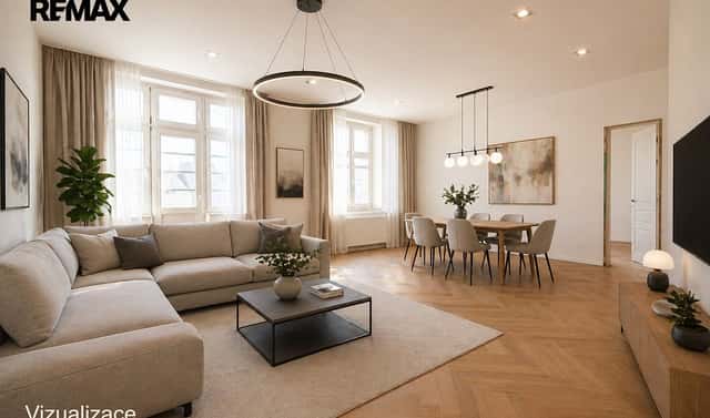 Pronájem bytu 3+1 127 m², Mírové náměstí, Louny